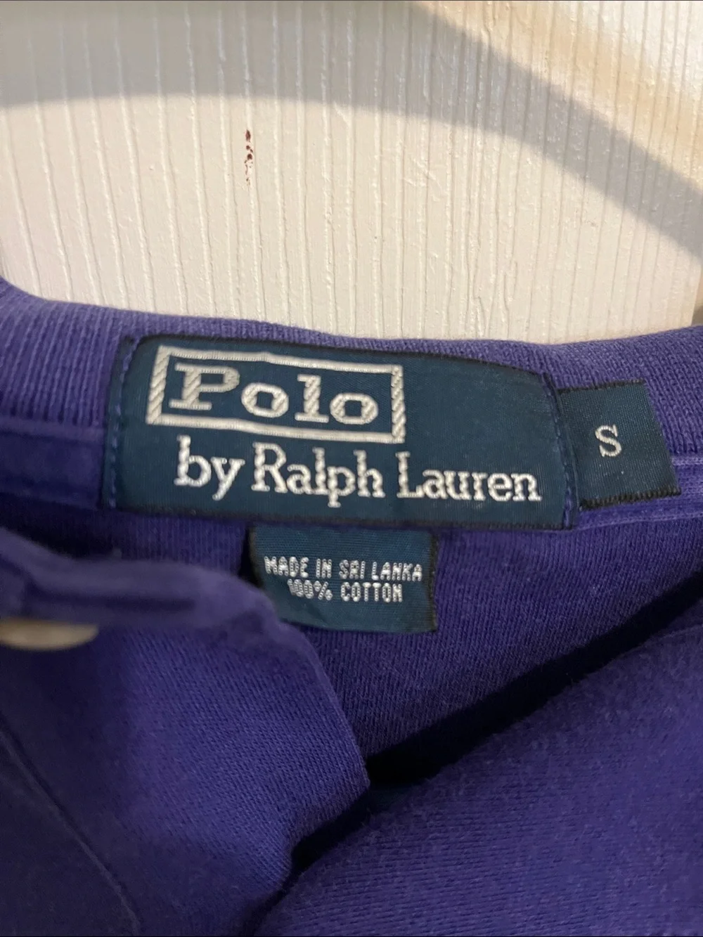 Polo Ralph Lauren Men's Purple Short-Sleeve Polo Shirt size S